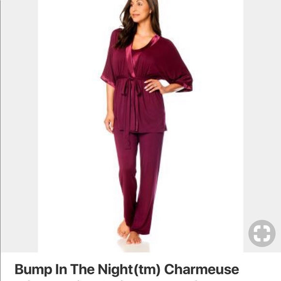 bump Other - Bump maternity red silky 2 piece set size medium